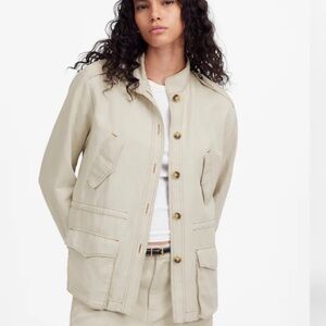 Madewell Light Tan Utility Jacket
